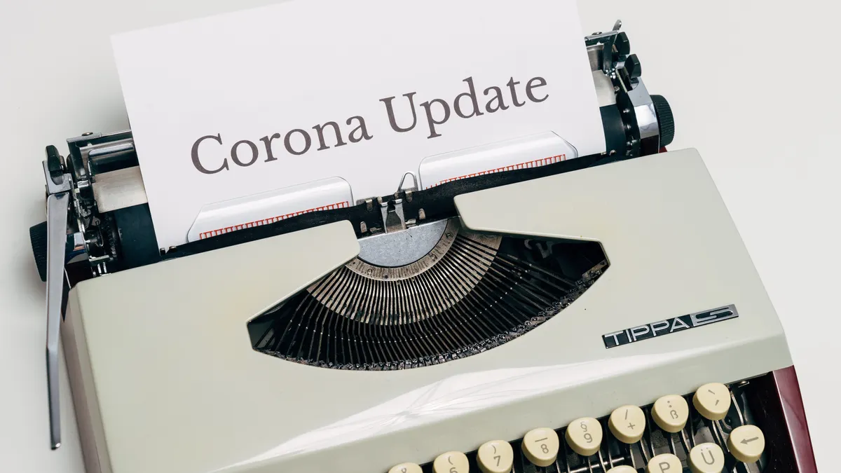 How to Write a SaaS News Post for Fast Publication and Clear Updates How to Write a SaaS News Post for Fast Publication and Clear Updates — A Vintage Typewriter With Corona Update Typed On